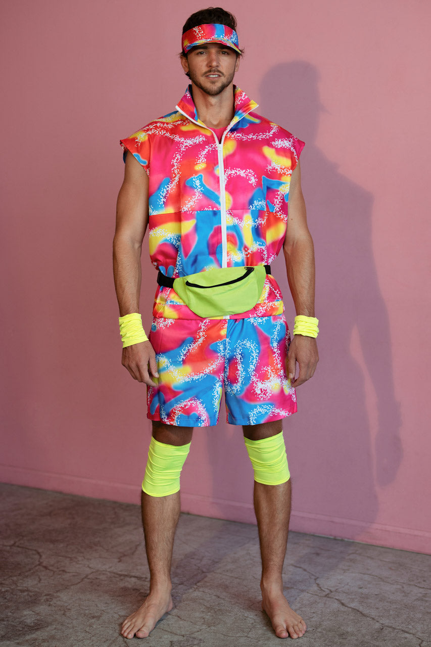 Men's Roller Skating Ken Doll Costume - Multi / Small Men's Roller Skating Ken Doll Costume - Multi / Small