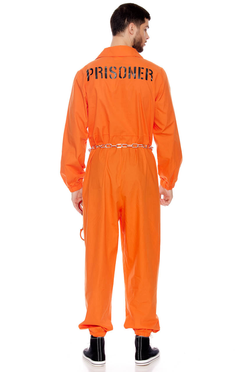 Lock it Down Men's Prisoner Costume