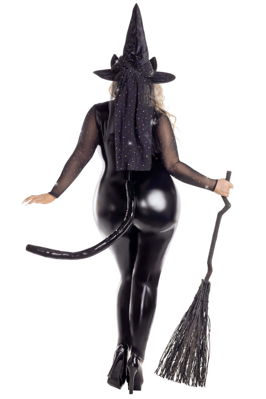 Plus Size Cattitude Witch Costume