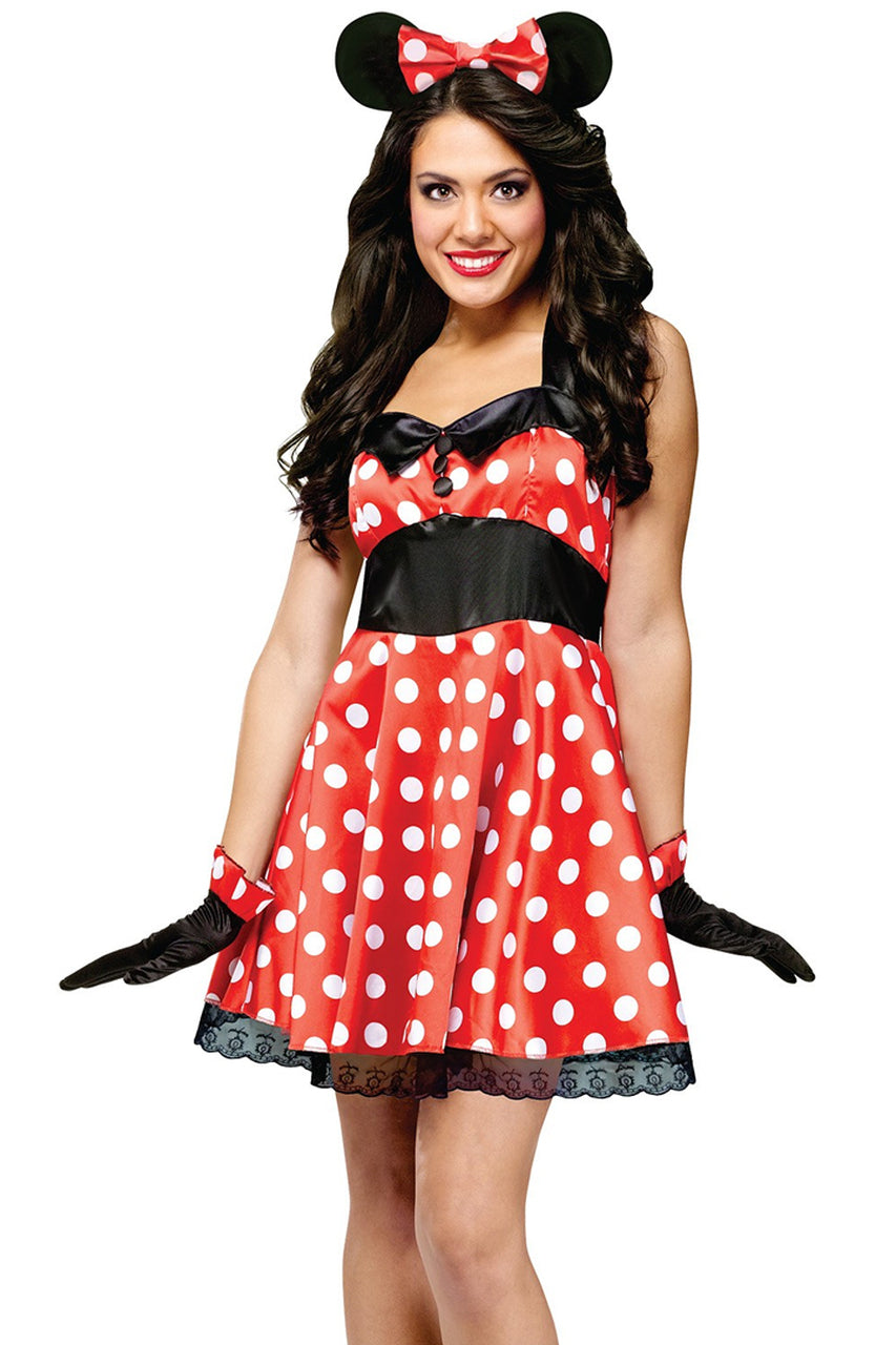 Minnie mouse costume, women's minnie mouse costume, Sexy minnie mouse costume