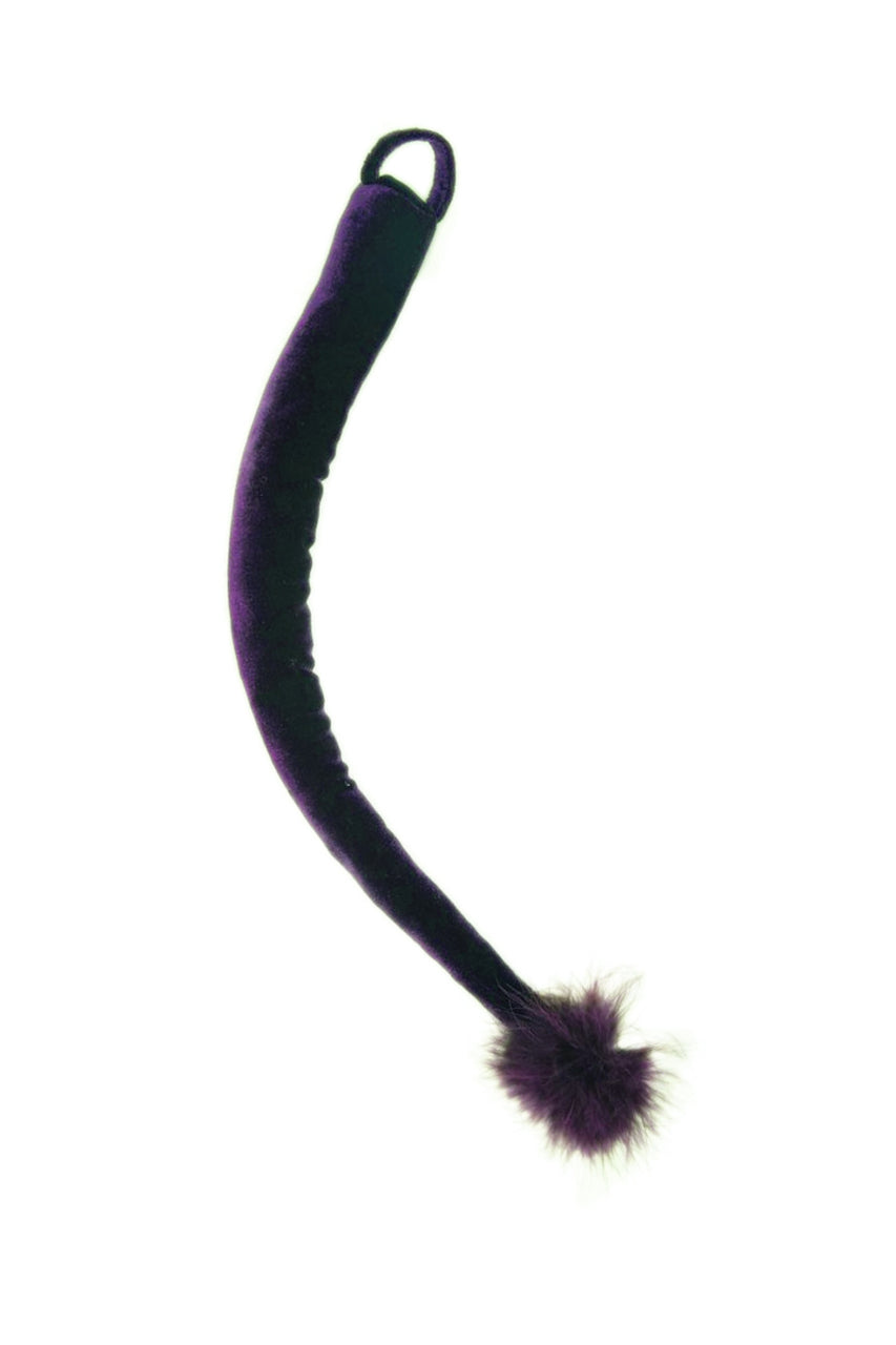 Purple velvet cat tail