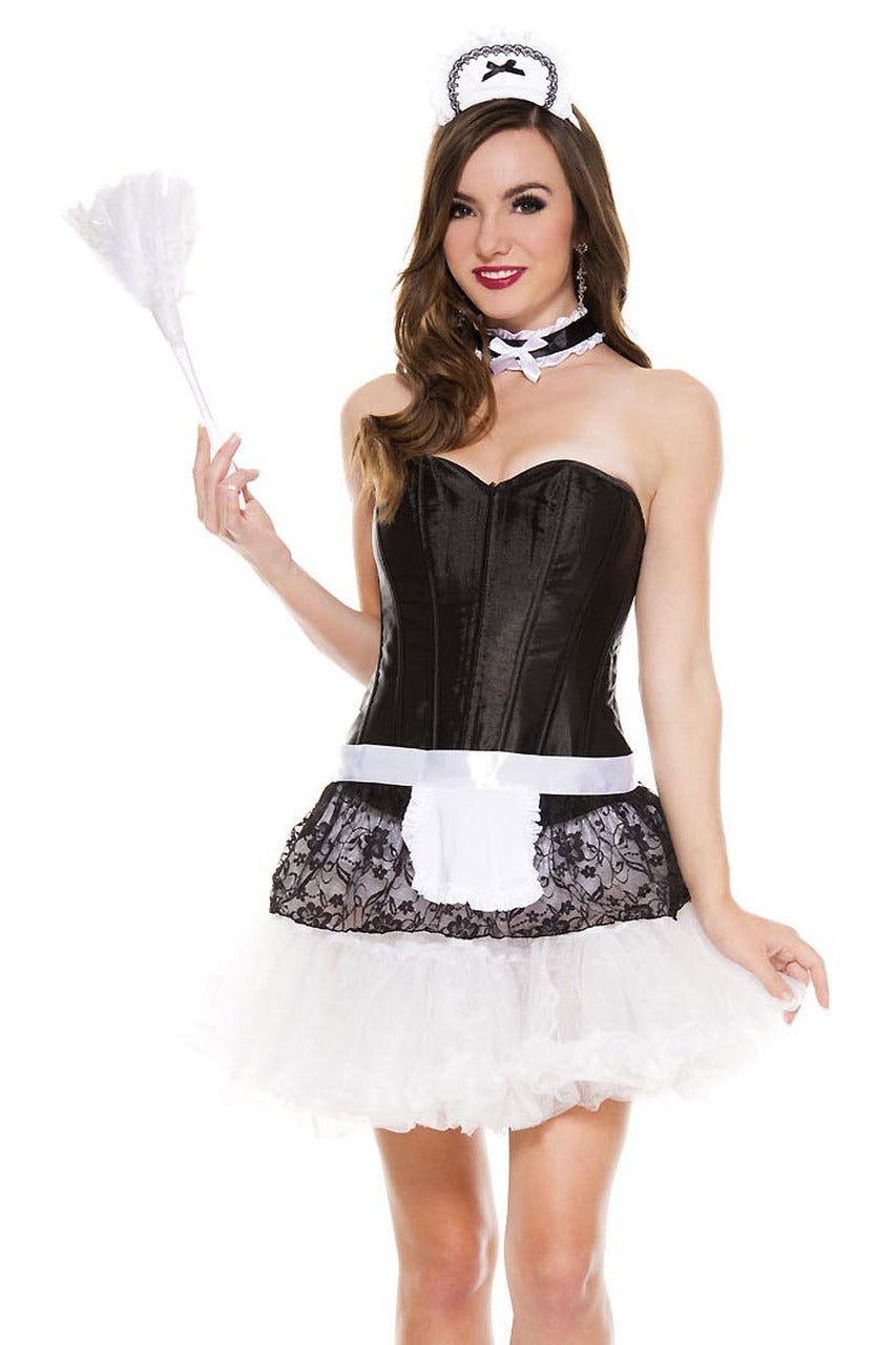 french maid corset dress Fitted French Maid Transform into the Perfect Maid