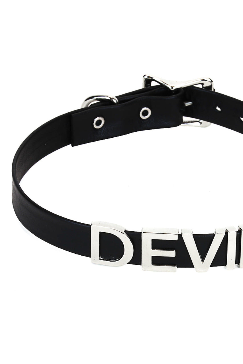 Shop for chokers with words featuring this DEVIL slave collar bdsm collar
