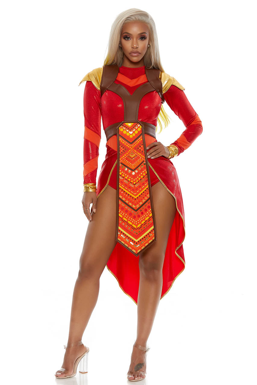 Plus Size Wakanda Warrior Costume