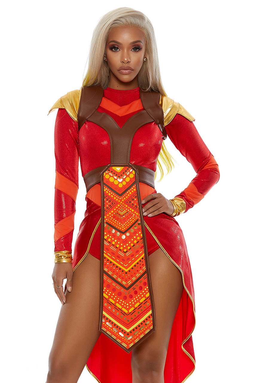 Plus Size Wakanda Warrior Costume
