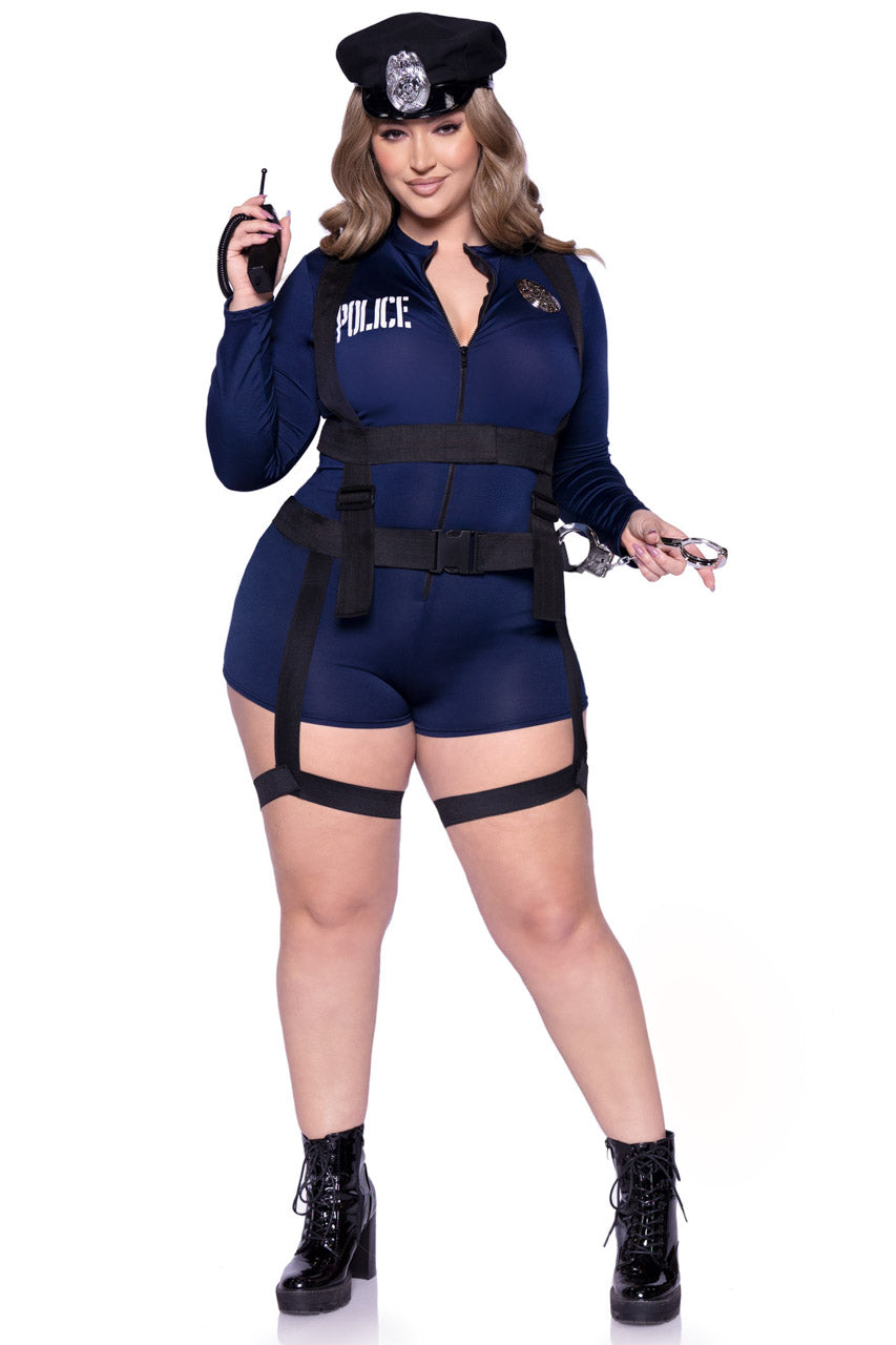Plus Size Handcuff Hottie Costume