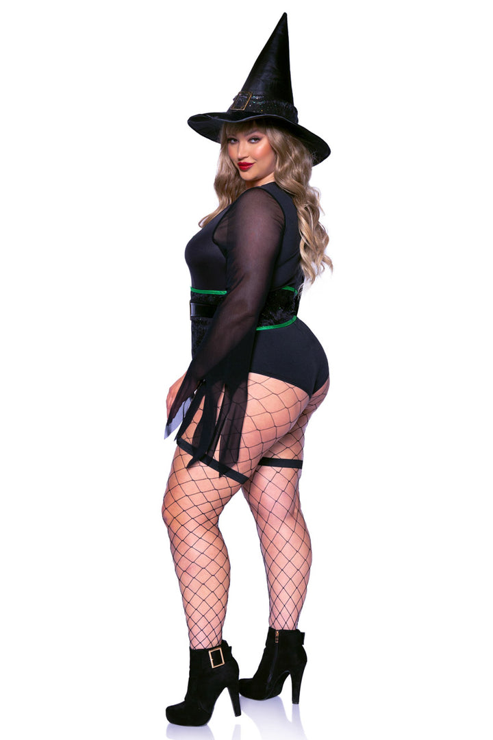 Plus Size Broomstick Babe Costume