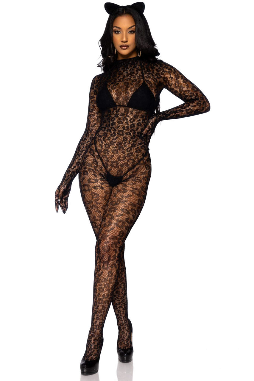 Seamless Leopard Catsuit