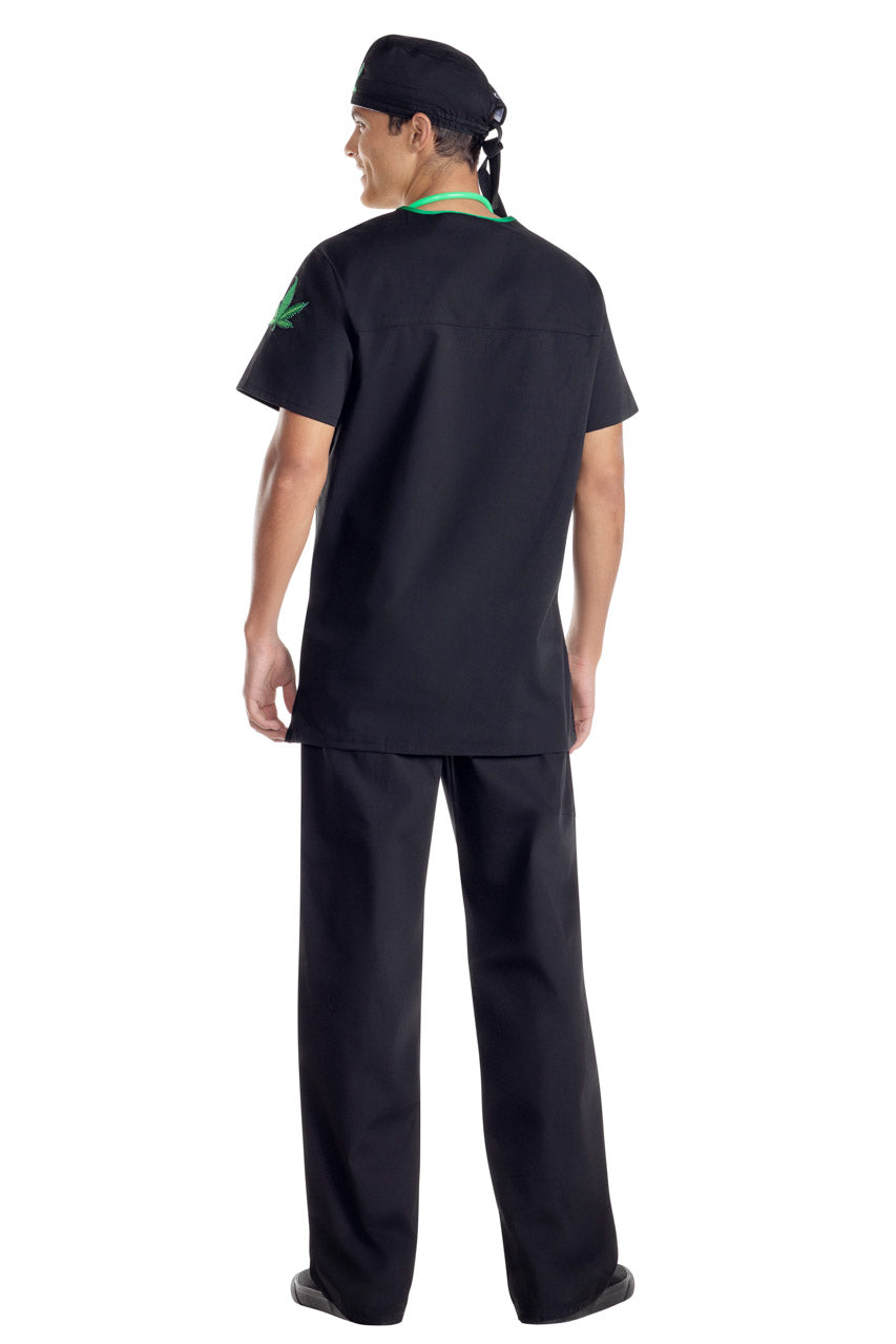 Men's Green Nurse Costume
