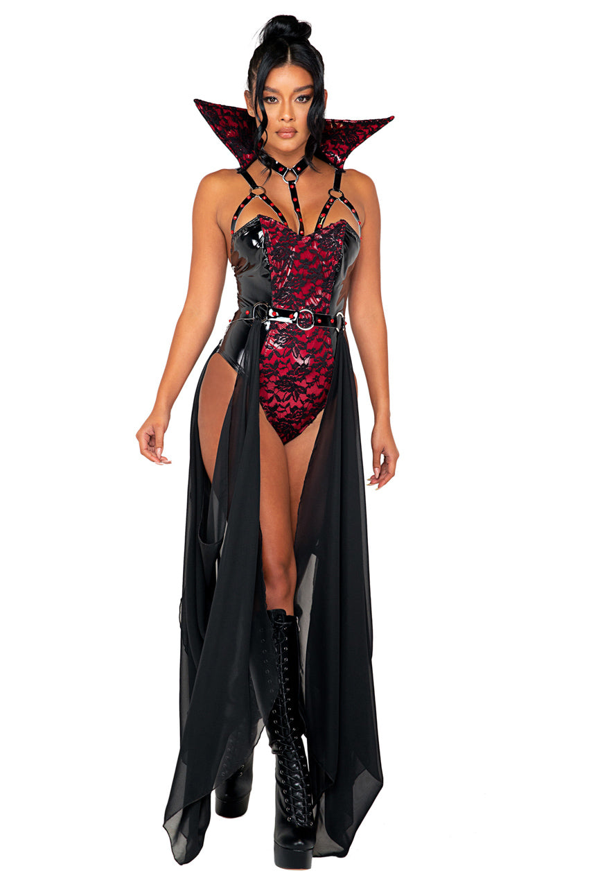 Piercing Beauty Vampire Costume, Deluxe Vampire Halloween Costume 3wishes.com Piercing Beauty Vampire Costume, Deluxe Vampire Halloween Costume 3wishes.com