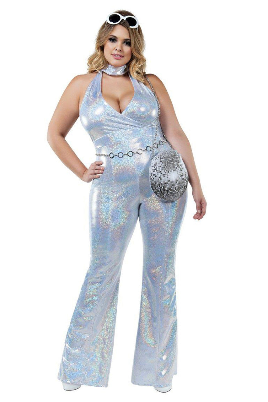 Plus Size Women's Disco Queen Costume