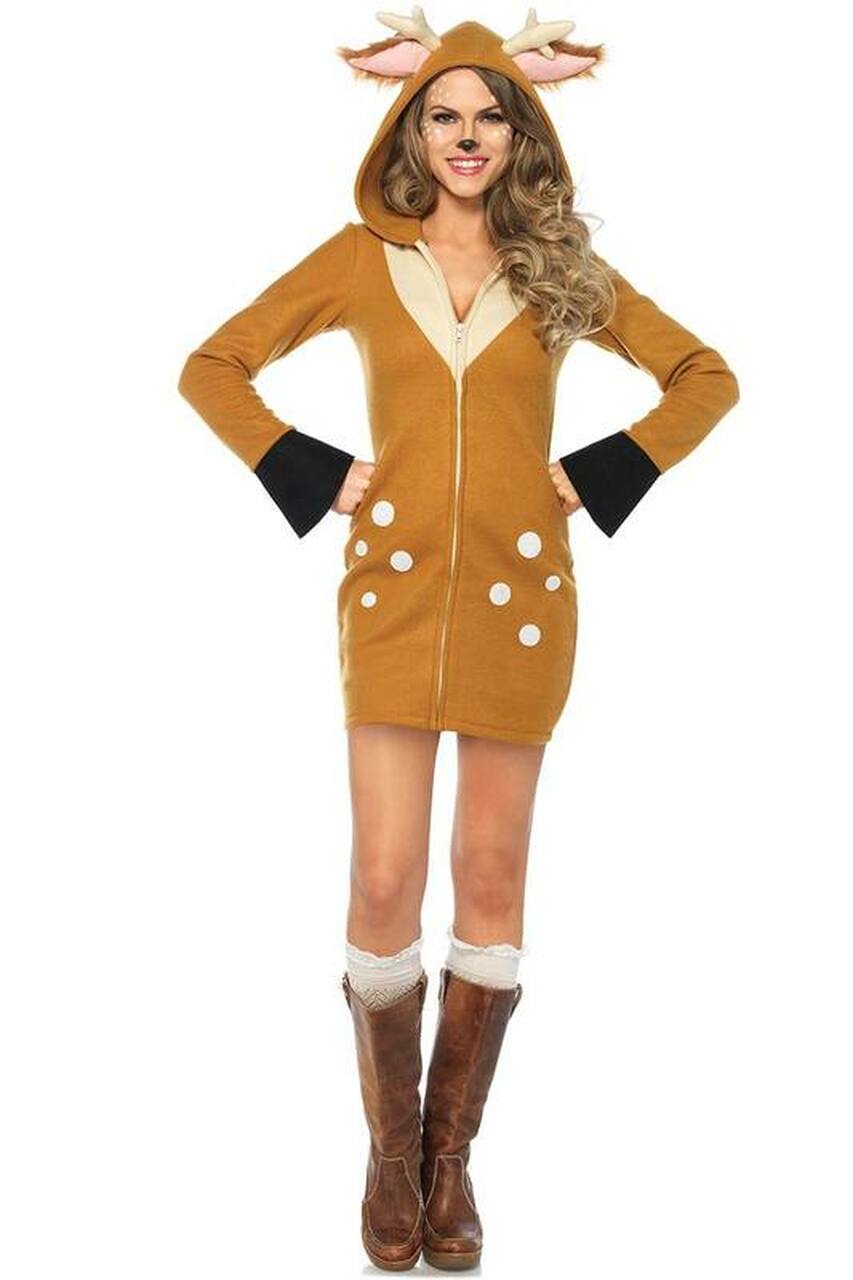 Cozy Fawn Costume, Womens Deer Costume, Cozy Deer Costume 3wishes.com Cozy Fawn Costume, Womens Deer Costume, Cozy Deer Costume 3wishes.com
