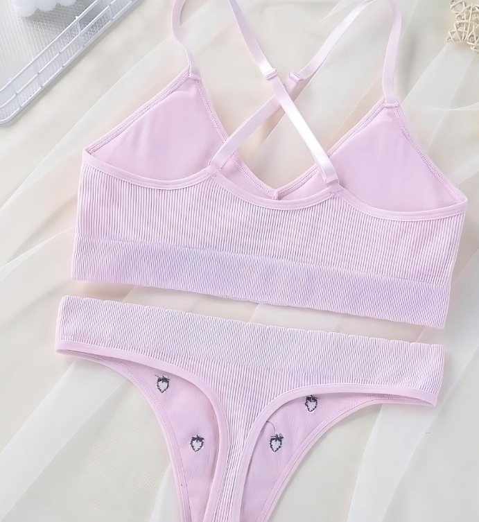 LIMITED EDITION: Strawberry Cami Set