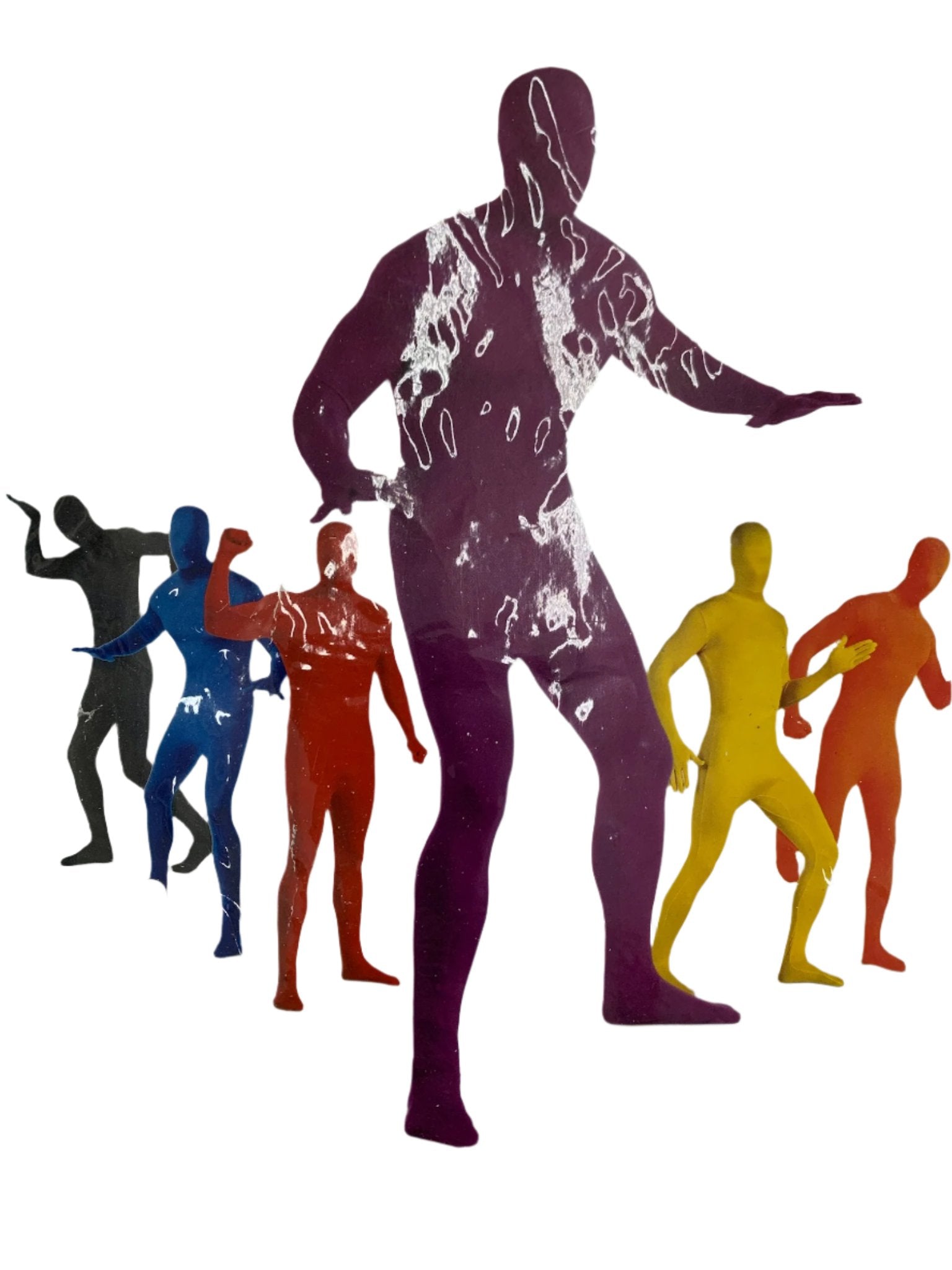 Purple 2nd Skin Suit Costume