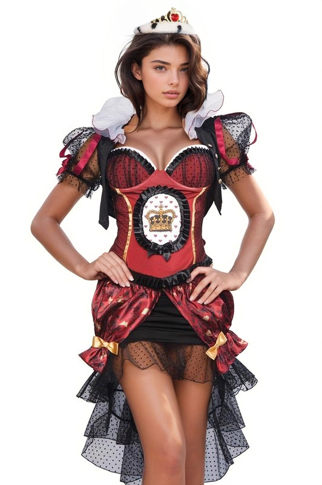 Queen of Hearts Costume, Queen of Heartbreaks Costume, Sexy Halloween Corset 3wishes.com Queen of Hearts Costume, Queen of Heartbreaks Costume, Sexy Halloween Corset 3wishes.com