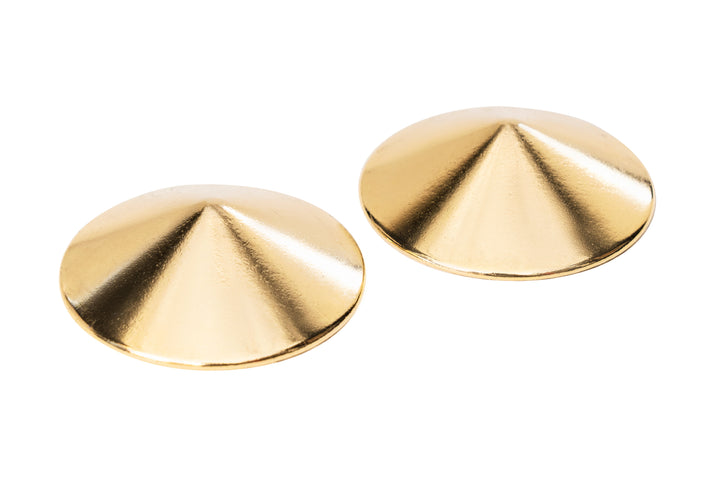 24K Gold-Plated Nipple Pasties with Adhesive