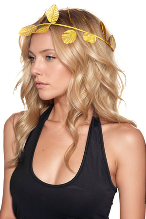 Greek Gold Leaf Headband