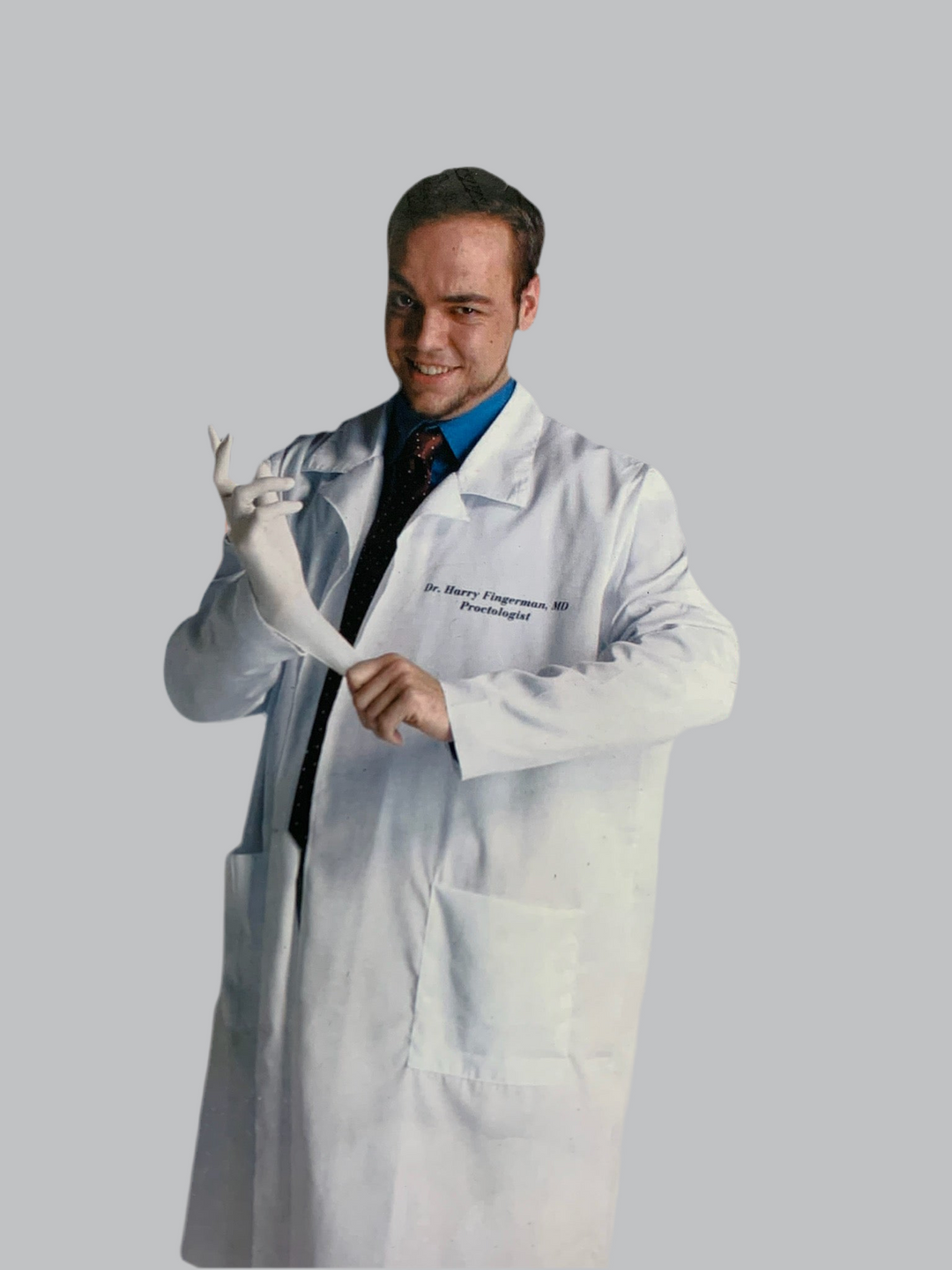 Dr. Harry Fingerman Lab Coat Costume
