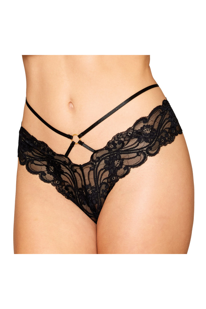 Strappy Chain Open Panty