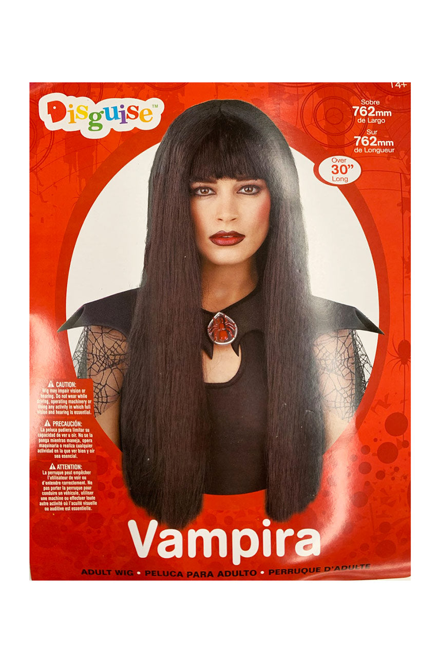 Black Vampira Wig