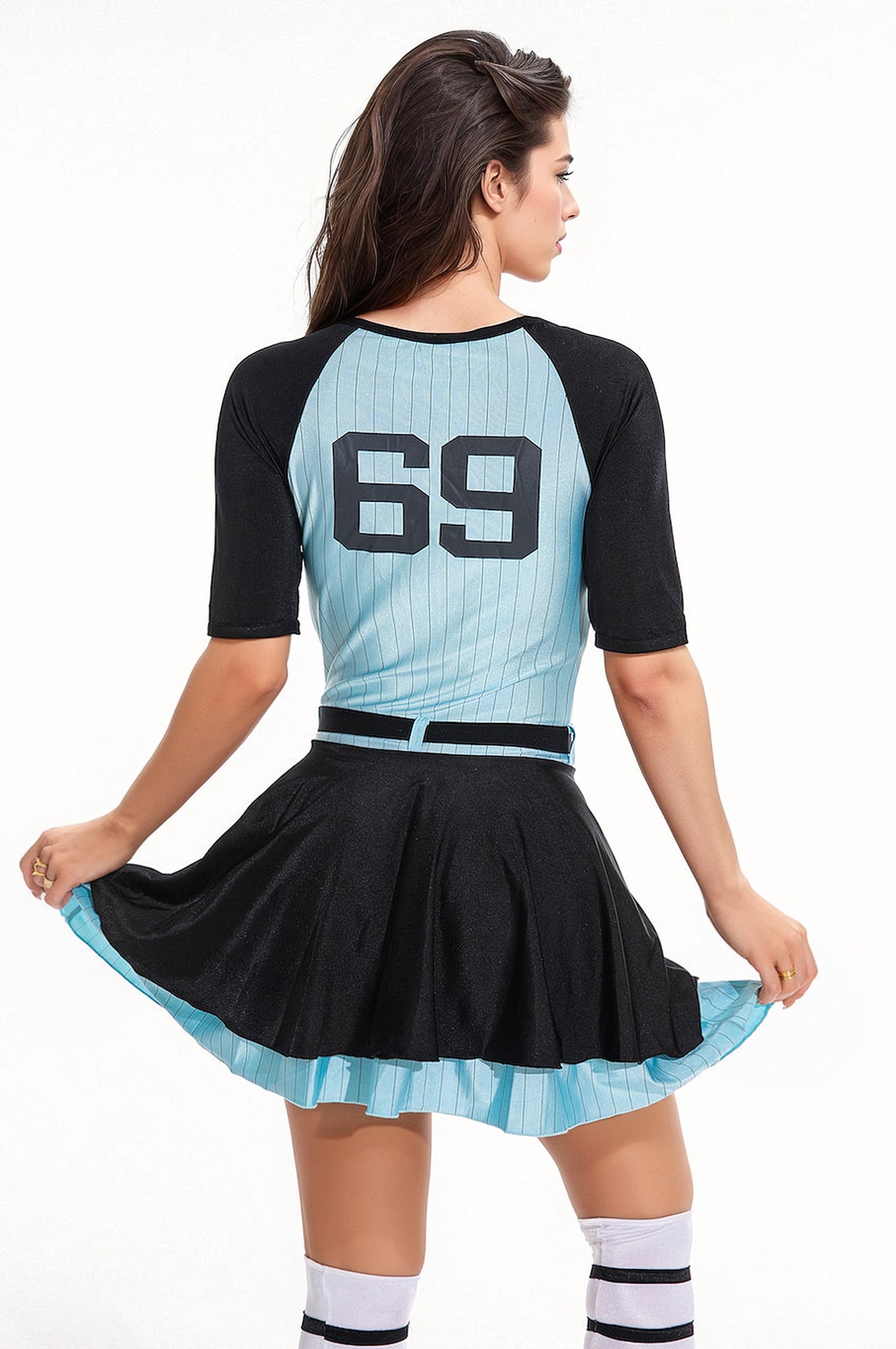 Women's Baseball Babe Costume, Female Baseball Player Costume