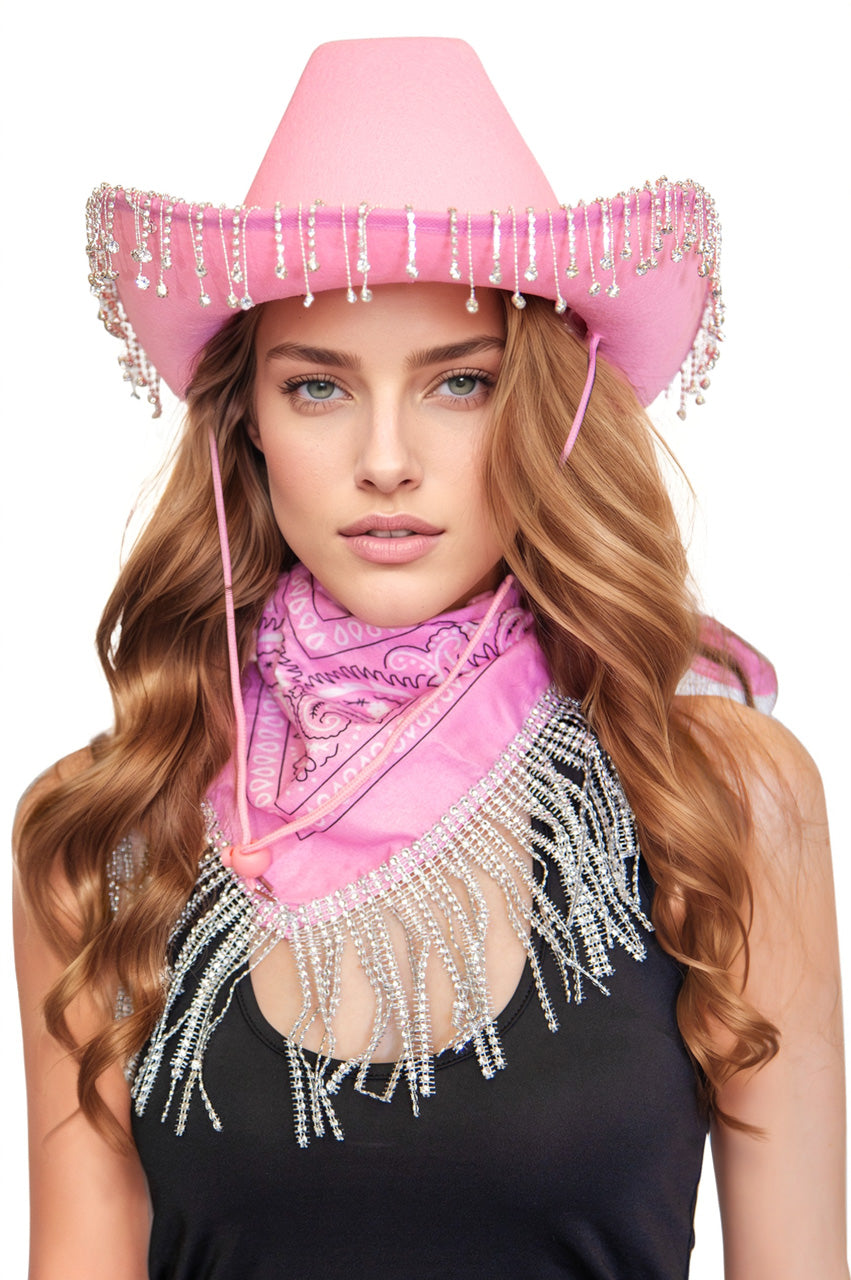 Pink Cowgirl Hat