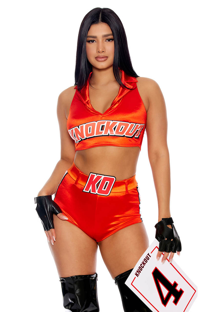 Knockout Round Boxing Ring Costume