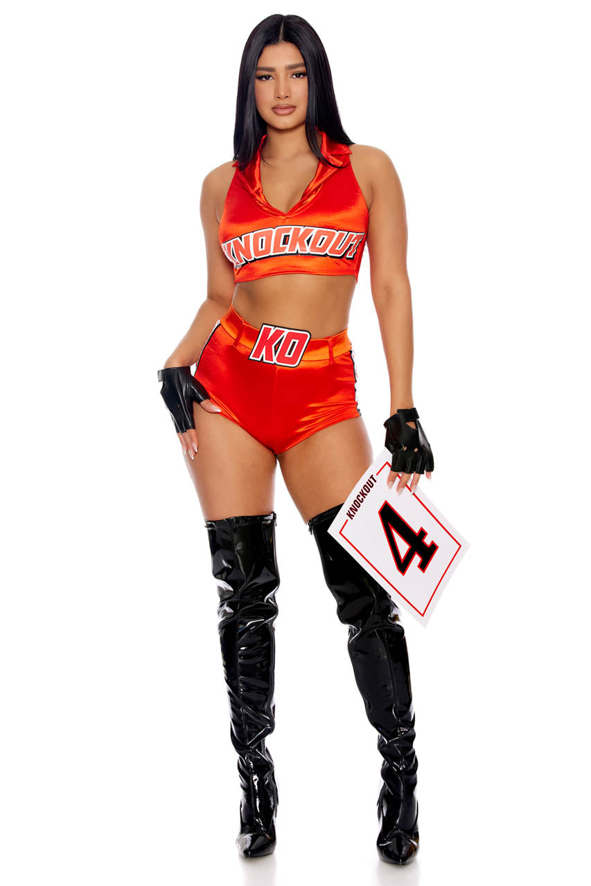 Knockout Round Boxing Ring Costume