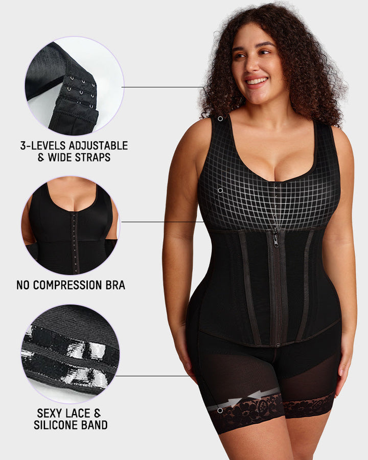 Fajas Colombianas Double Tummy Control Full Body Shapewear