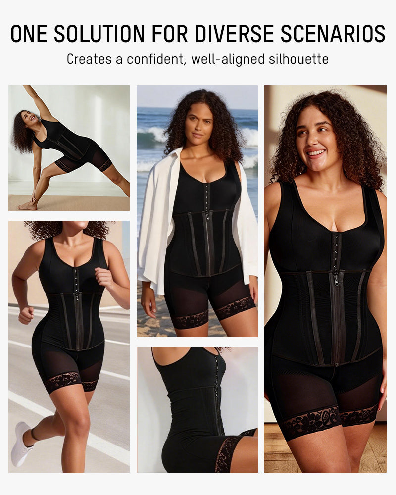 Fajas Colombianas Double Tummy Control Full Body Shapewear