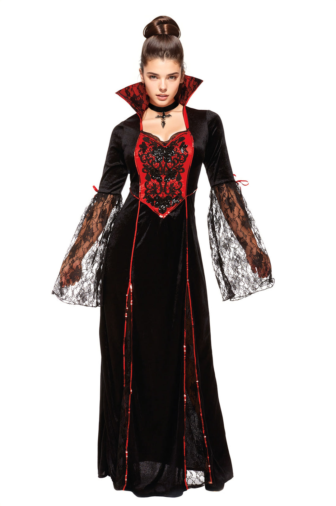 Plus Size Vamp Dress Costume
