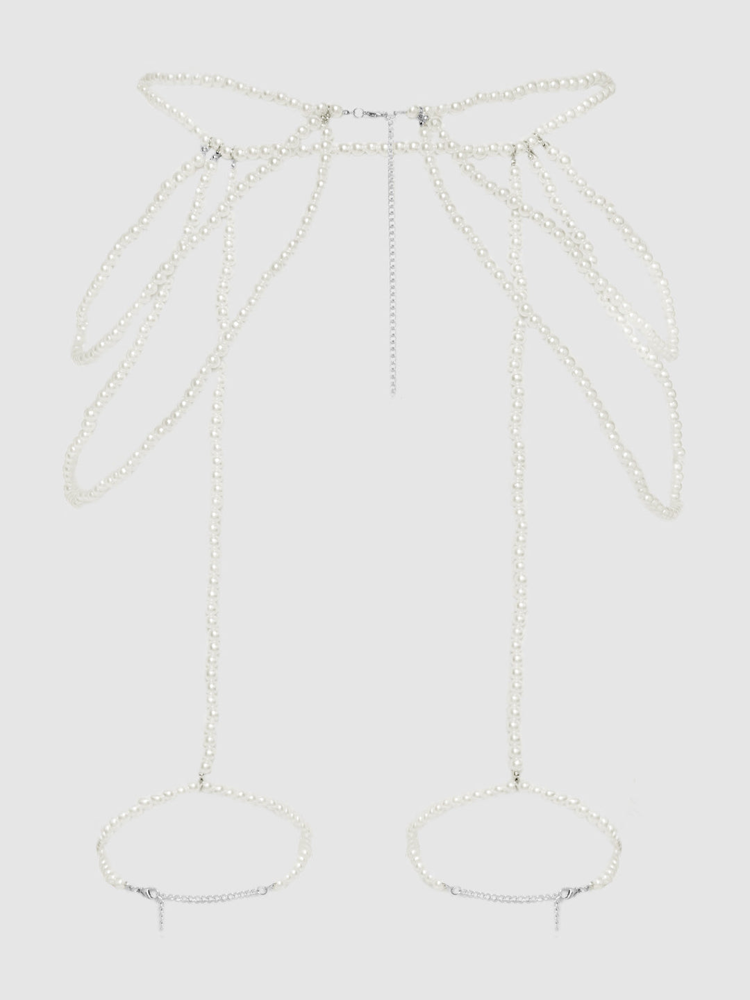 PEARL DRAPED GARTER