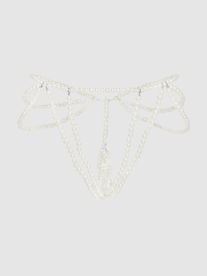 PEARL DRAPED PANTY