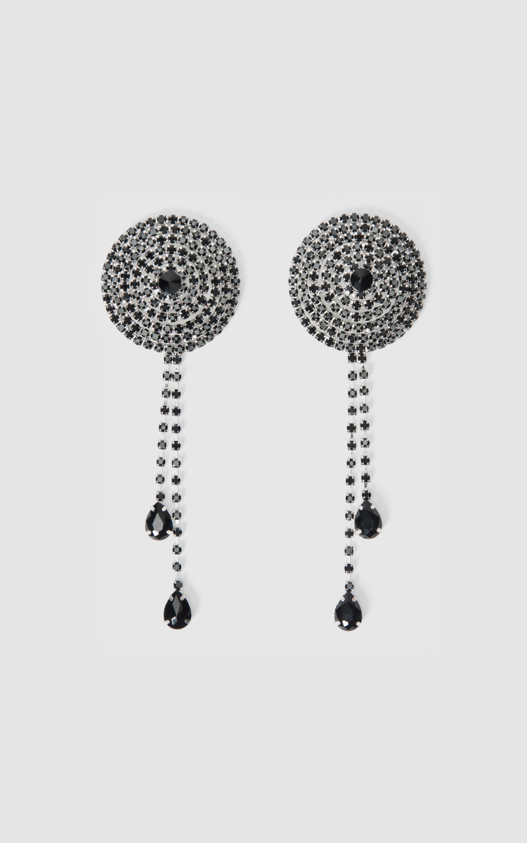 RHINESTONE CONE &amp; DANGLE PASTIES