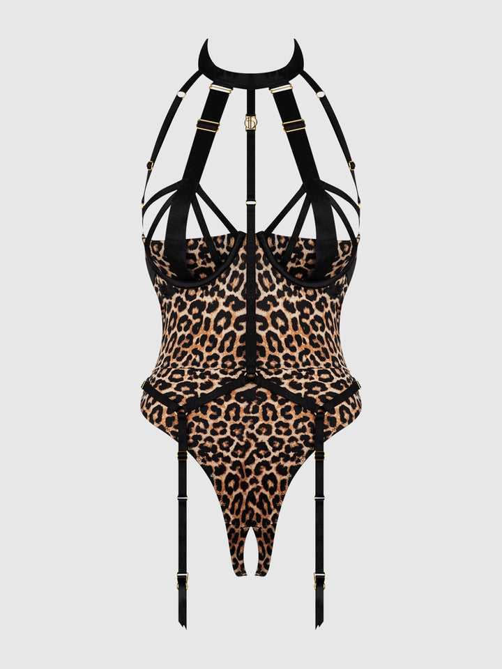 DEVON MICRO STRAPPY HARNESS TEDDY