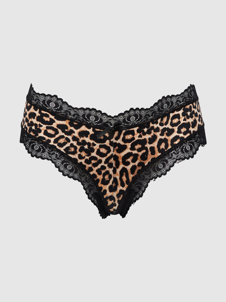 DEVON MICRO &amp; LACE TRIM G-STRING