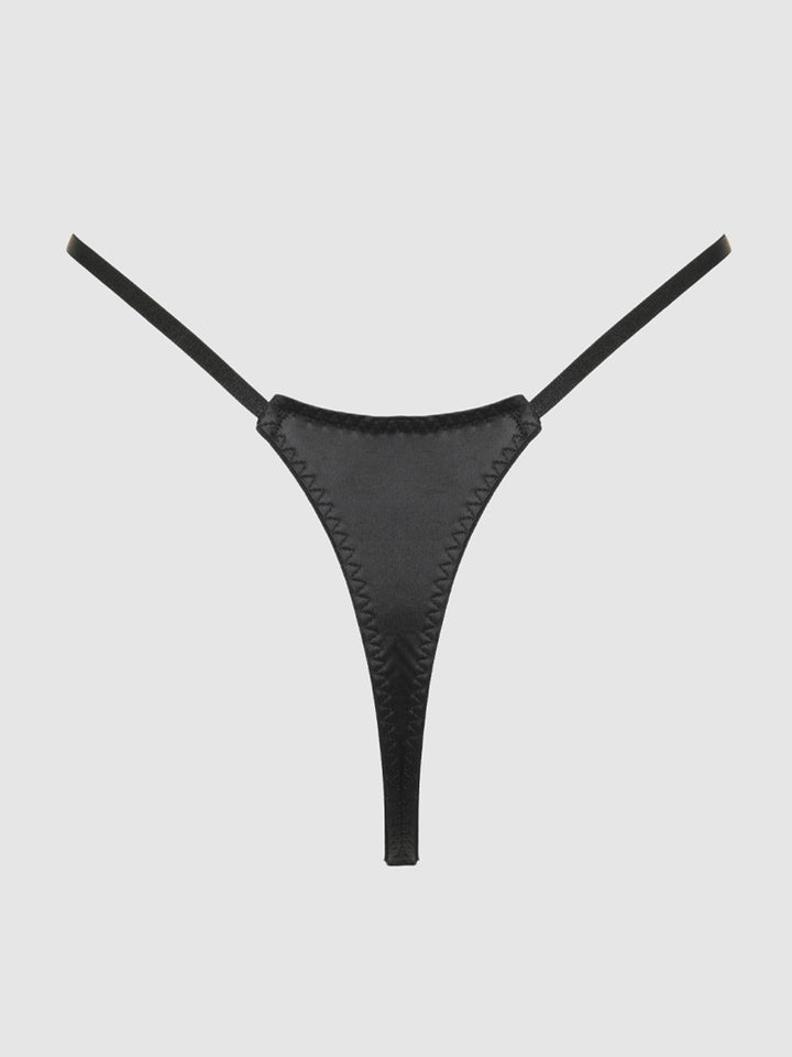 ALLEGRA SILKY MICRO SIDE SLIDER THONG