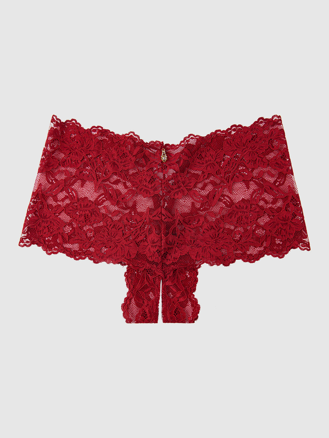 BELLA LACE CROTCHLESS CHEEKY