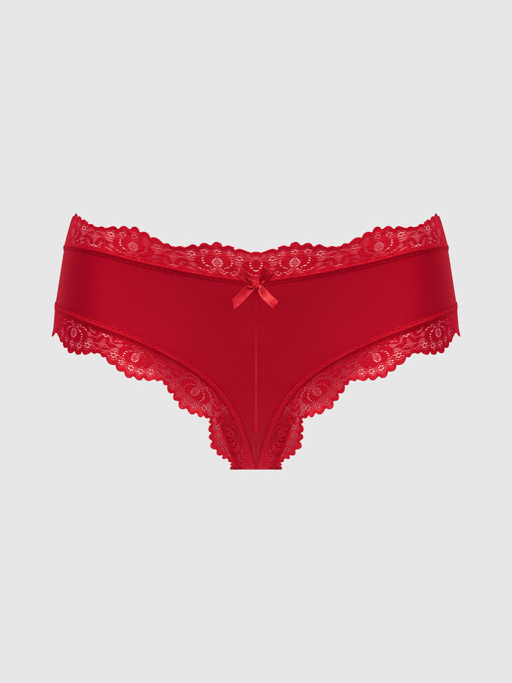 VERA MICRO &amp; LACE TRIM G-STRING