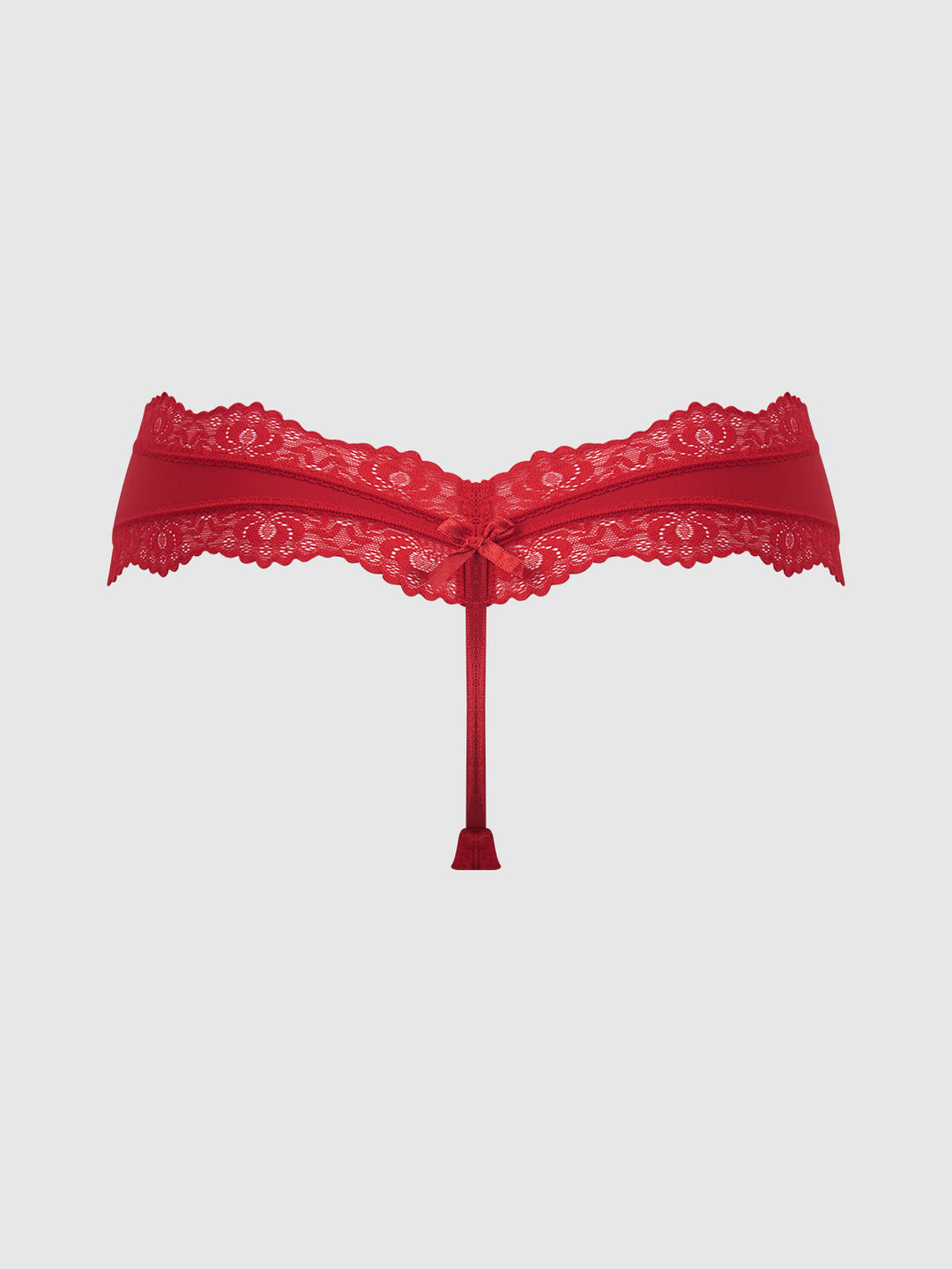 VERA MICRO &amp; LACE TRIM G-STRING