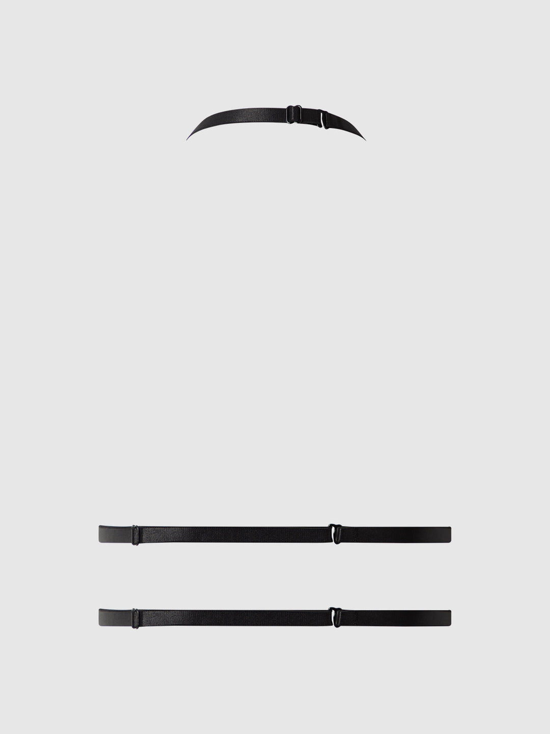 CHAIN &amp; ELASTIC DOUBLE HARNESS TOP