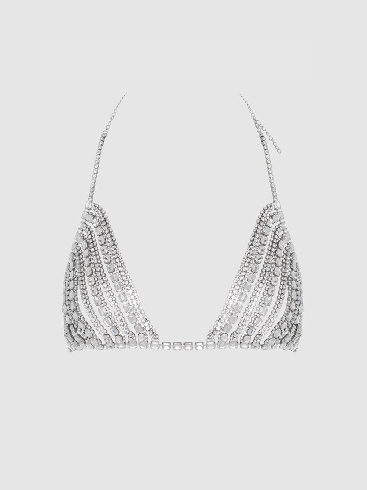 RHINESTONE MULTI STONE BRA