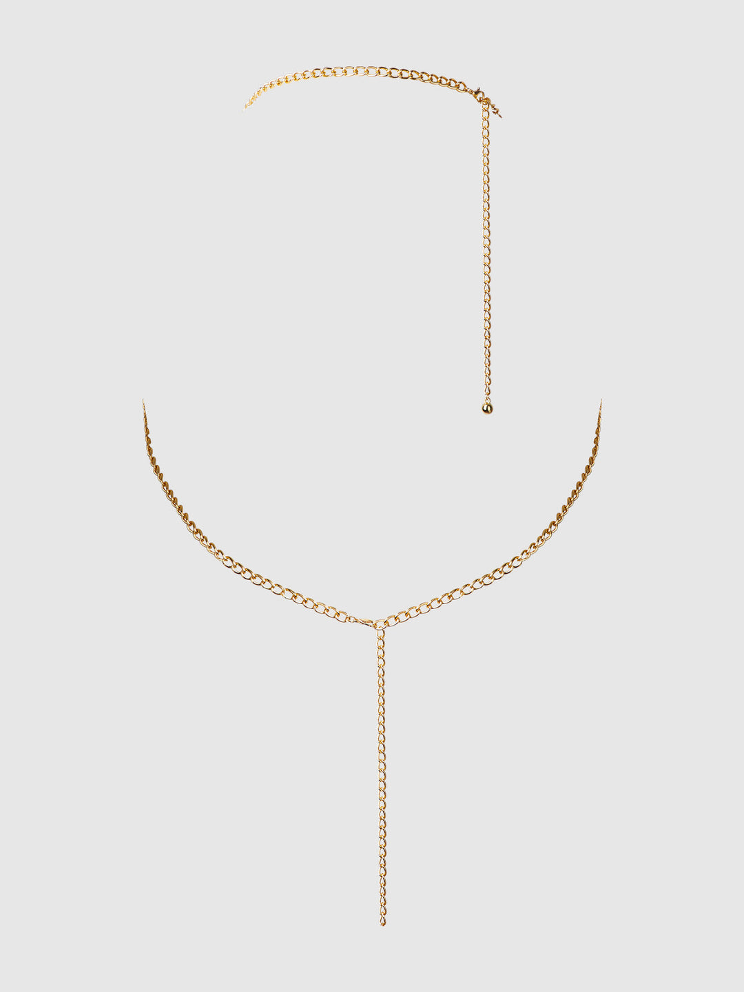 PEARL &amp; CHAIN DRAPED BRALETTE