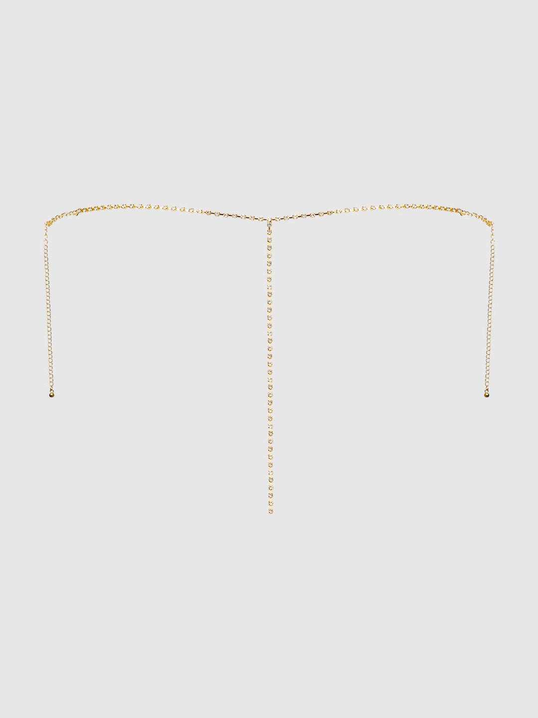 RHINESTONE V-FRONT PANTY