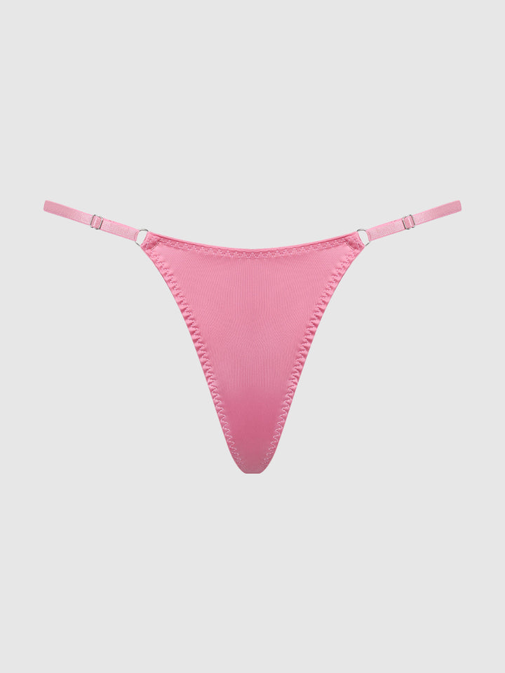 KRYSTAL RHINESTONE NET BACK G-STRING
