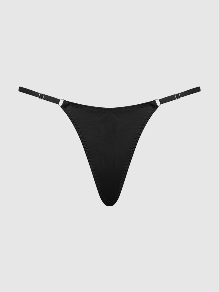 KRYSTAL RHINESTONE NET BACK G-STRING
