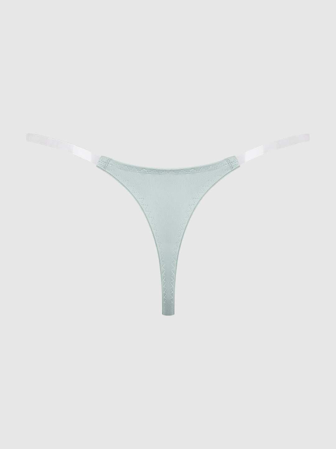 KRYSTAL CLEAR SIDE SLIDER THONG