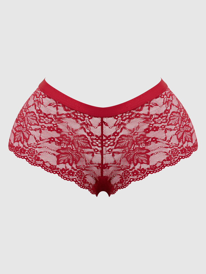 BELLA CRISS CROSS BACK LACE CHEEKY