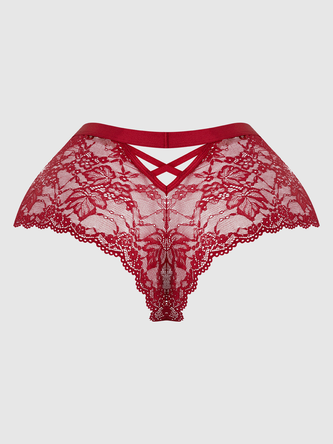 BELLA CRISS CROSS BACK LACE CHEEKY