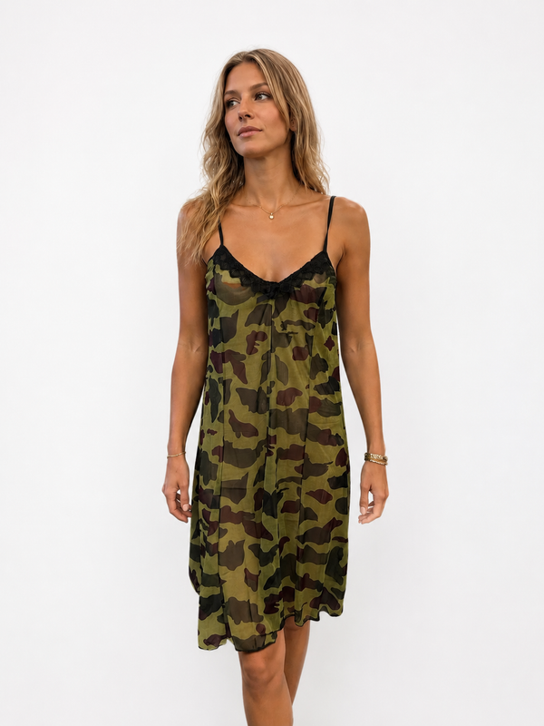 Camo Lace Chemise